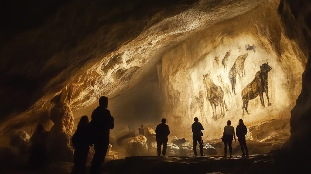 Voyage dans le temps à la grotte Chauvet 2 en Ardèche : exploration des rites chamaniques aurignaciens